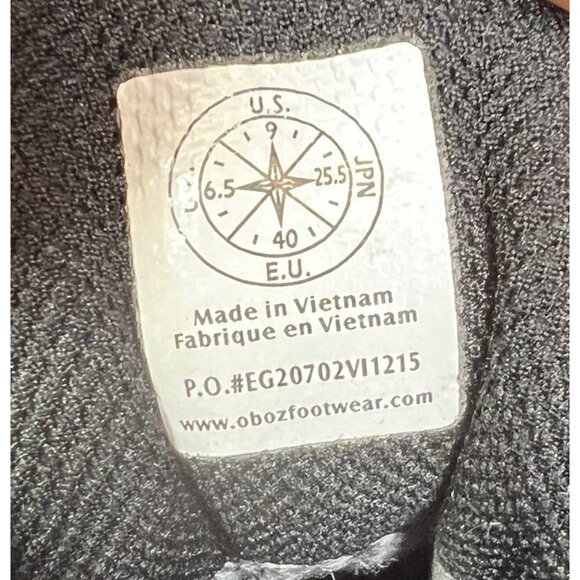 OBOZ Womens Sawtooth II Mid Waterproof Lace Up Hiking Boot sz 9 Brown EUC - Picture 10 of 10